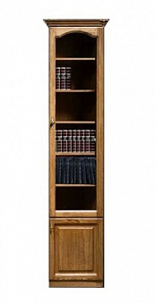 Модульный Шкаф для книг ГМ 2312-06 Вариант 03 (отдельностоящий петли справа)