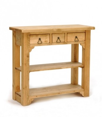 Узкая деревянная мебельная консоль – купить в интернет-магазине