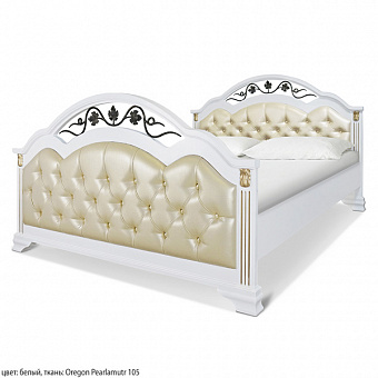 Кровать Элизабет с кованым декором