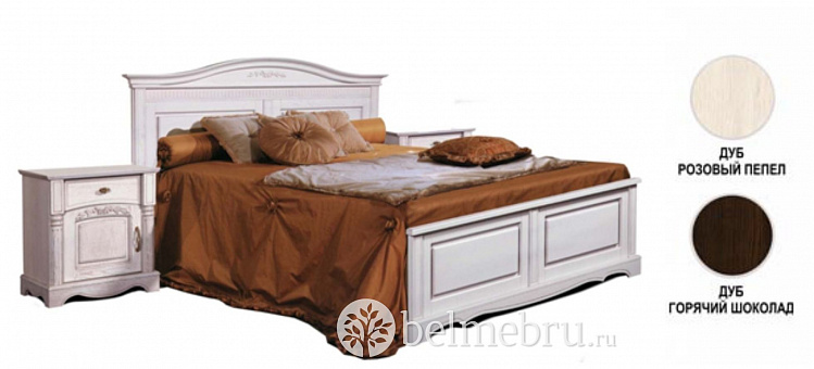 Кровать двуспальная Паола (2000*1800) с гибким основанием в комплекте БМ-2172
