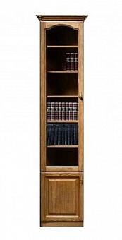 Шкаф для книг ГМ 2312-07 Вариант 03 (отдельностоящий петли слева)