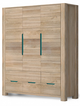 Шкаф 3-х дверный Riva цвет Бланш