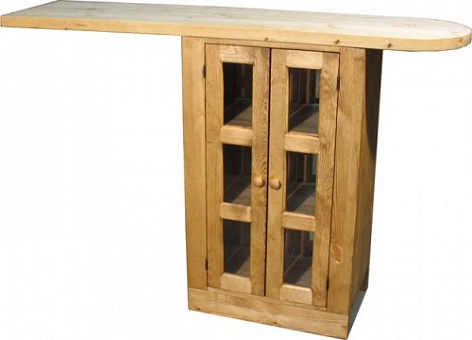 Шкаф-стол барный двери с 2-х сторон ПЛ 30 (600)