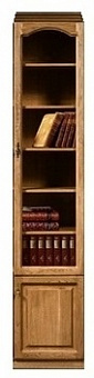 Модульный Шкаф для книг ГМ 2314 Вариант 03 (угловой модуль левый)