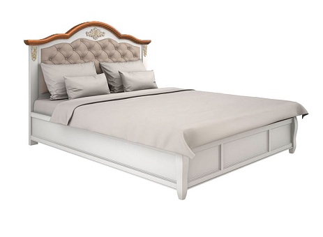 Кровать полутороспальные BelveromWOOD с мягким изголовьем B212 ПМ