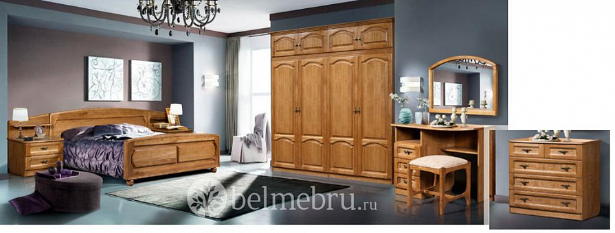 Набор мебели для спальни "Купава-1" ГМ 8420