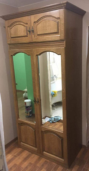 Шкаф для одежды Купава ГМ 8422-01 с зеркалом