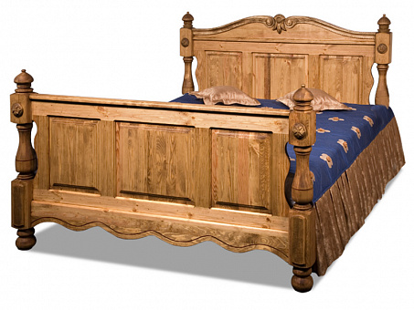 Кровать двуспальная Викинг GL, 160х200 см (без решетки под матрас)