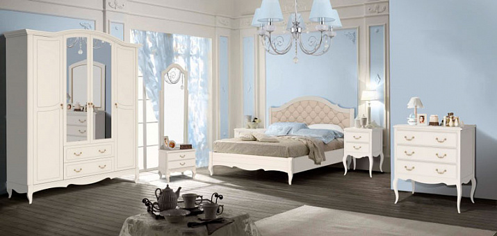 Набор мебели для спальни Авиньон 1 (цвет М-11 белый)